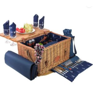 პიკნიკის კალათა 4 პერსონაზე Les Jardins de la Comtesse