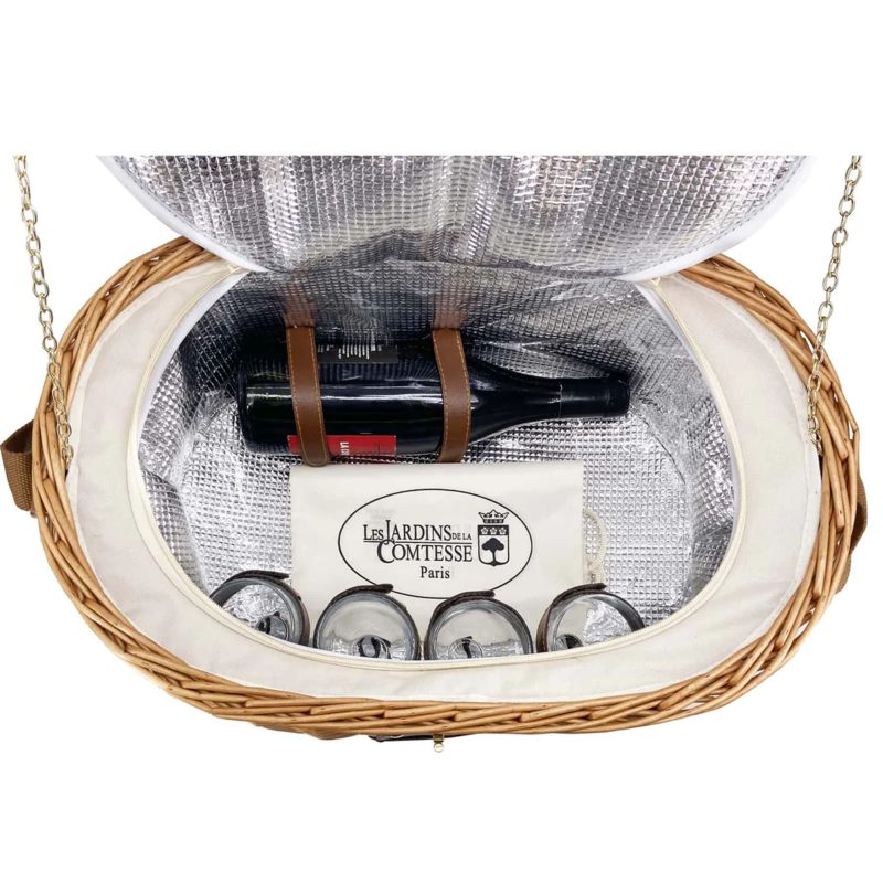 პიკნიკის კალათა 4 პერსონაზე Les Jardins de la Comtesse