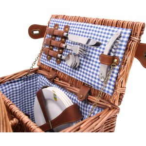 Picnic Basket 4 prs Les Jardins de la Comtesse