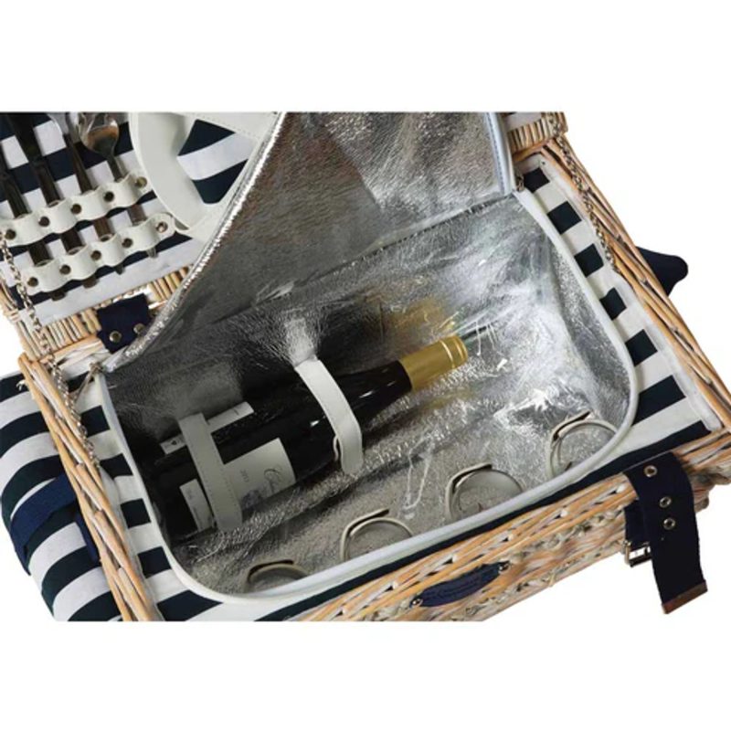 Picnic Basket 4 prs Les Jardins de la Comtesse