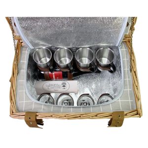 Picnic Basket 4 prs Les Jardins de la Comtesse