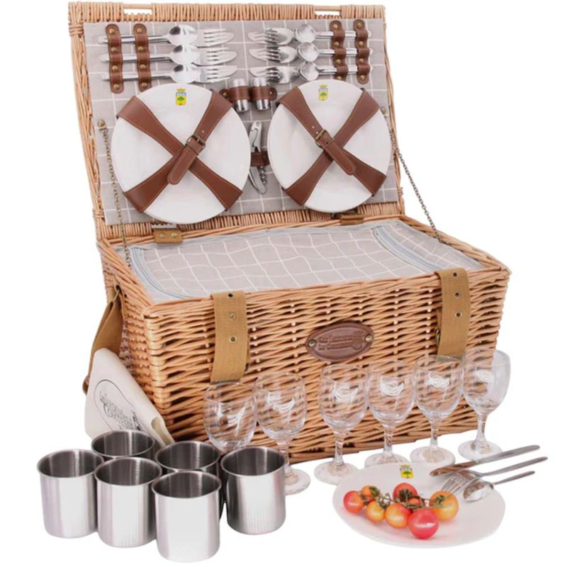 პიკნიკის კალათა 6 პერსონაზე Les Jardins de la Comtesse