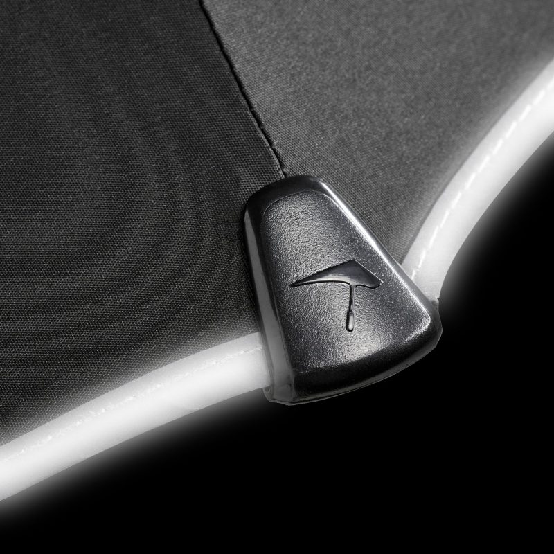 ქოლგა Senz° Micro Foldable Black Reflective