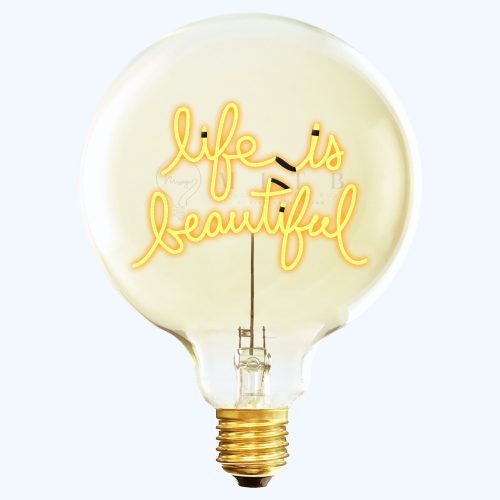 სანათი "Life is Beautiful"MITB