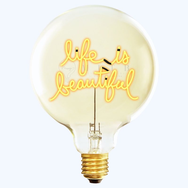 სანათი "Life is Beautiful"MITB