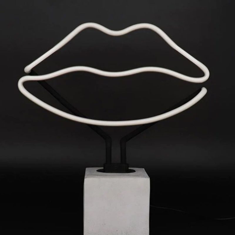 ნეონის სანათი Locomocean Lips