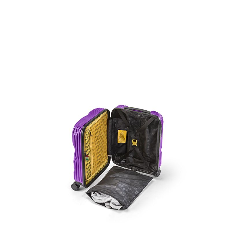 Suitcase CRASH BAGGAGE Stripe Small