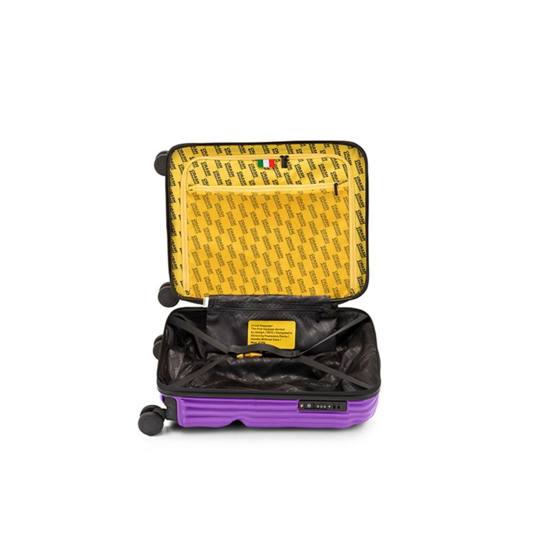Suitcase CRASH BAGGAGE Stripe Small