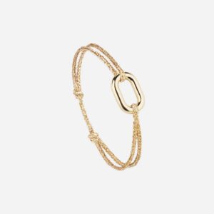 16mm Flat Link Gold Plated