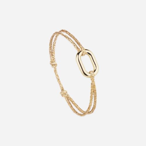 Gold 16mm Flat Link Gold Plated