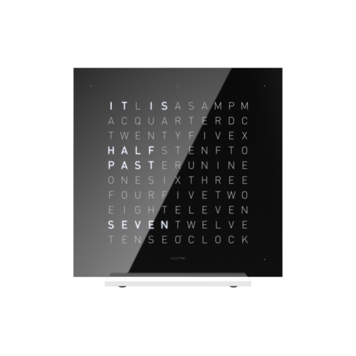 EARTH 13.5 PURE BLACK ICE TEA - frontal - EN QLOCKTWO EARTH